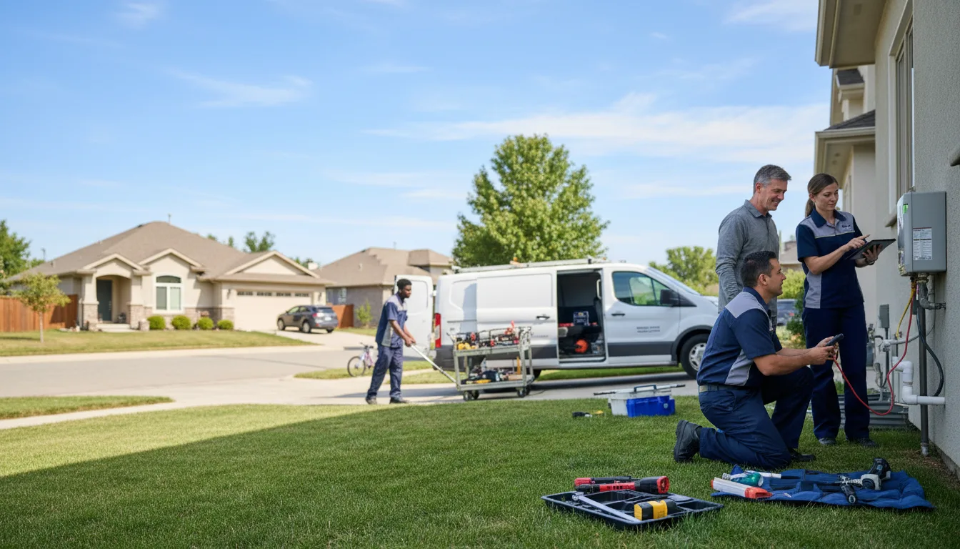 Tankless water heater service in Ripon, CA